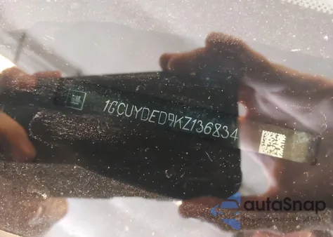 2019 Chevrolet Silverado 1500 Lt из США, поврежденный, VIN 1GCUYDED9KZ136834